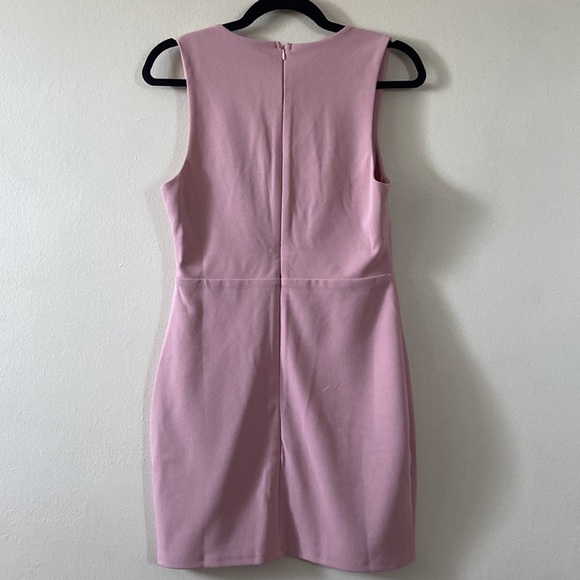 New Pink Lulu’s Celebrate You Mini Dress Large BodyCon Tight Stretchy Short - Picture 6 of 11